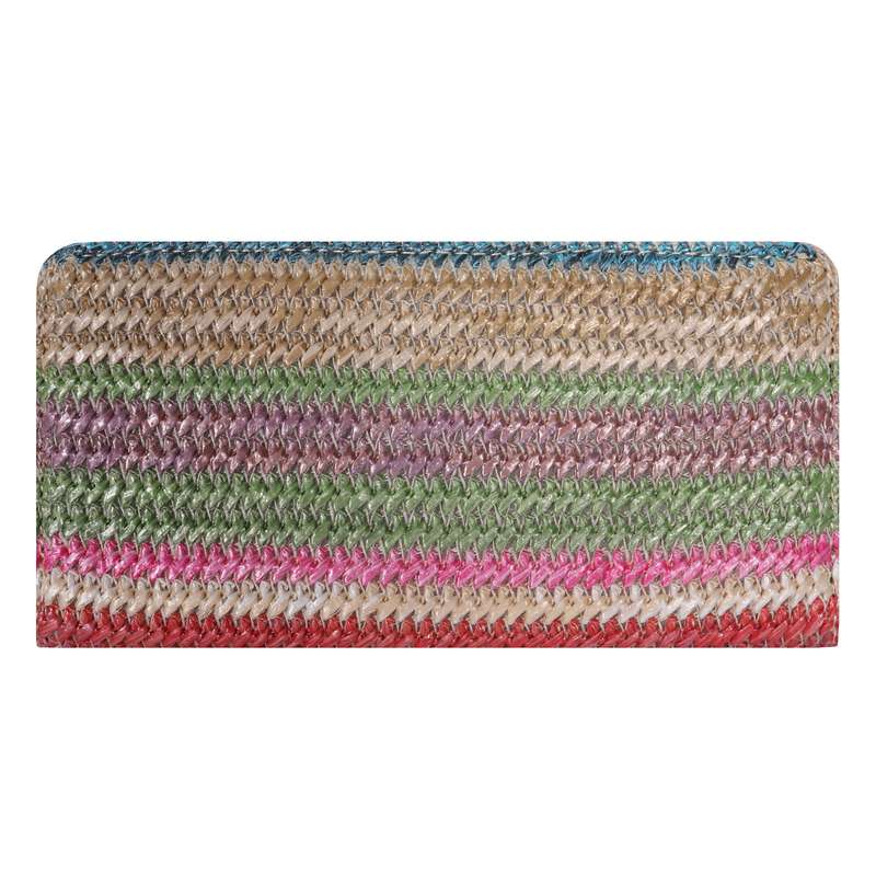 کیف پول زنانه مدل حصیری کد 01