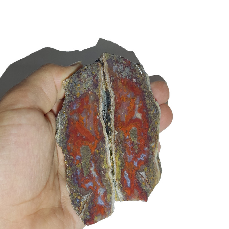 سنگ عقیق مدل شجر کد m1 مجموعه 2 عددی