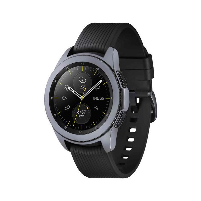 برچسب ماهوت طرح Matte-Silver مناسب برای ساعت هوشمند سامسونگ Galaxy Watch 42mm