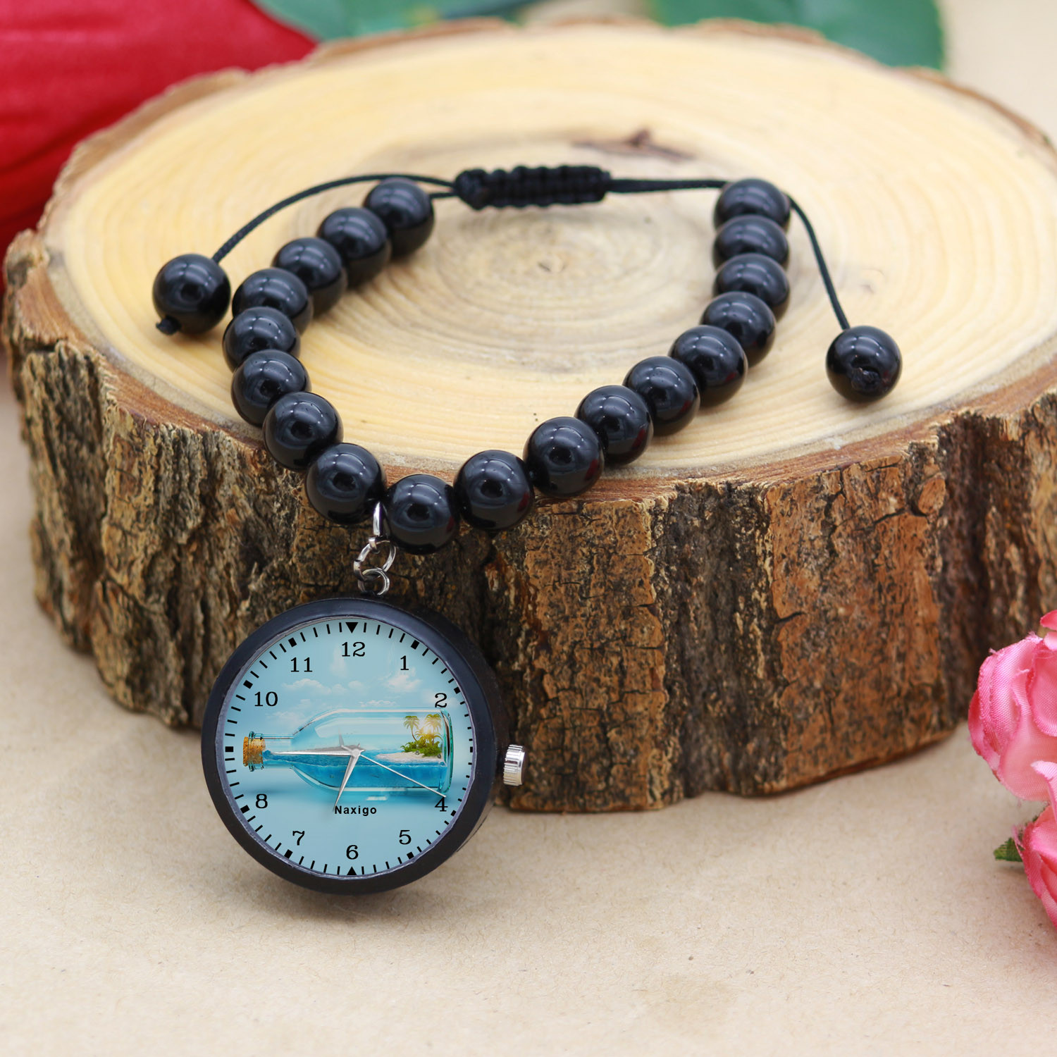 ساعت مچی عقربه ای ناکسیگو مدل ساحل کد BF12958