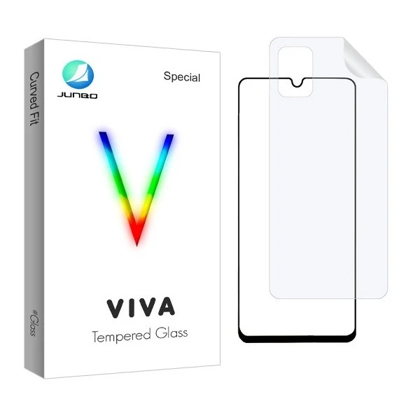 محافظ صفحه نمایش جانبو مدل 2FN مناسب برای گوشی موبایل سامسونگ Galaxy A51 5G به همراه محافظ پشت گوشی