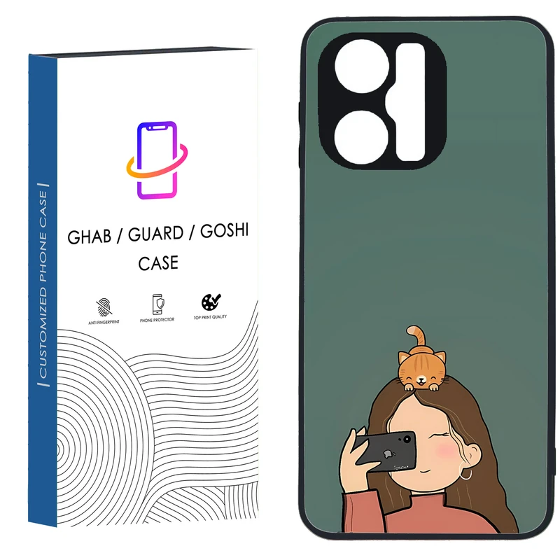 کاور قاب گارد گوشی طرح دخترانه کد 41 - TPU مناسب برای گوشی موبایل  شیائومی Note 12 Pro 5G