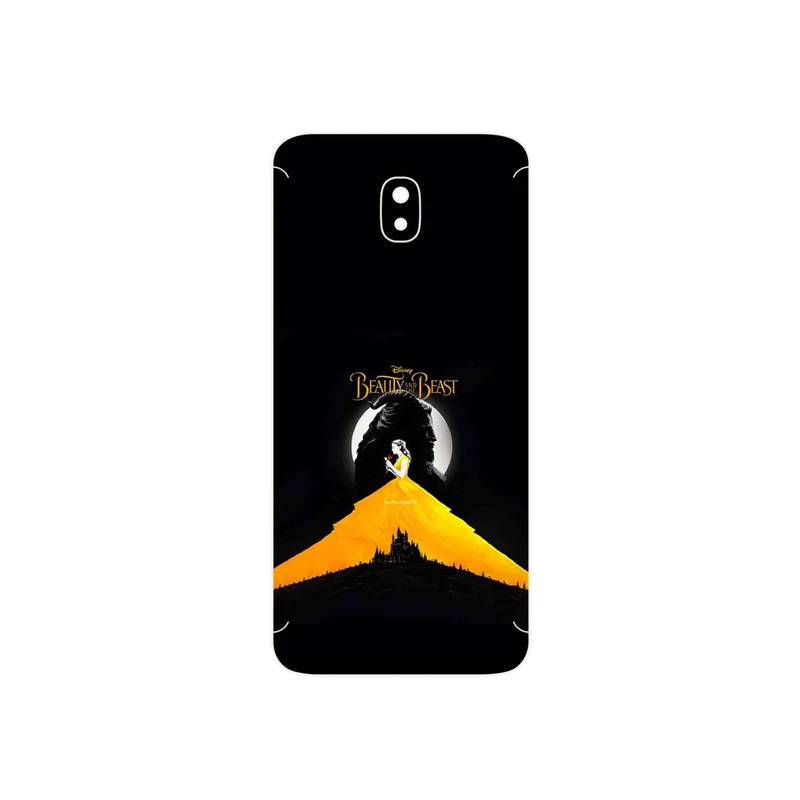 برچسب پوششی ماهوت مدل Beauty and the Beast مناسب برای گوشی موبایل سامسونگ Galaxy J7 Pro