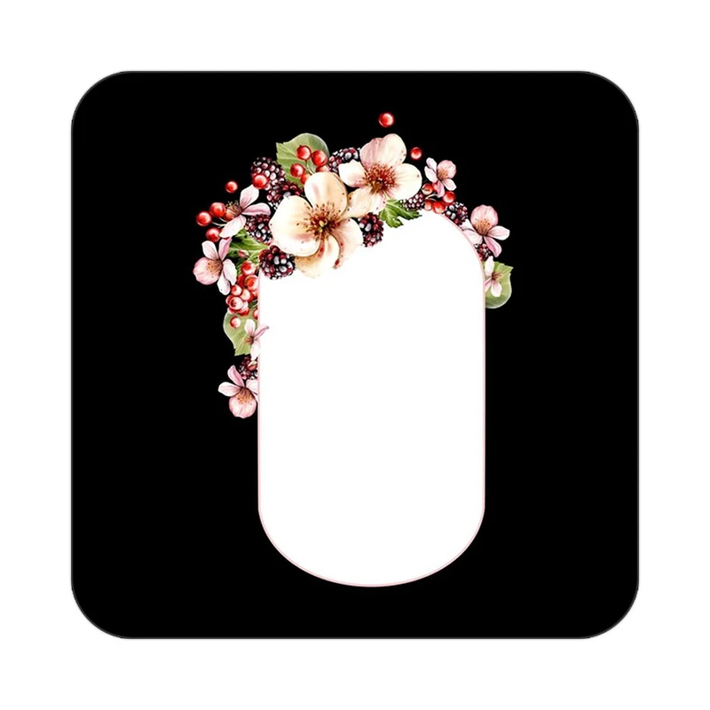 زیر لیوانی کاکتی طرح گل مدل mp19559