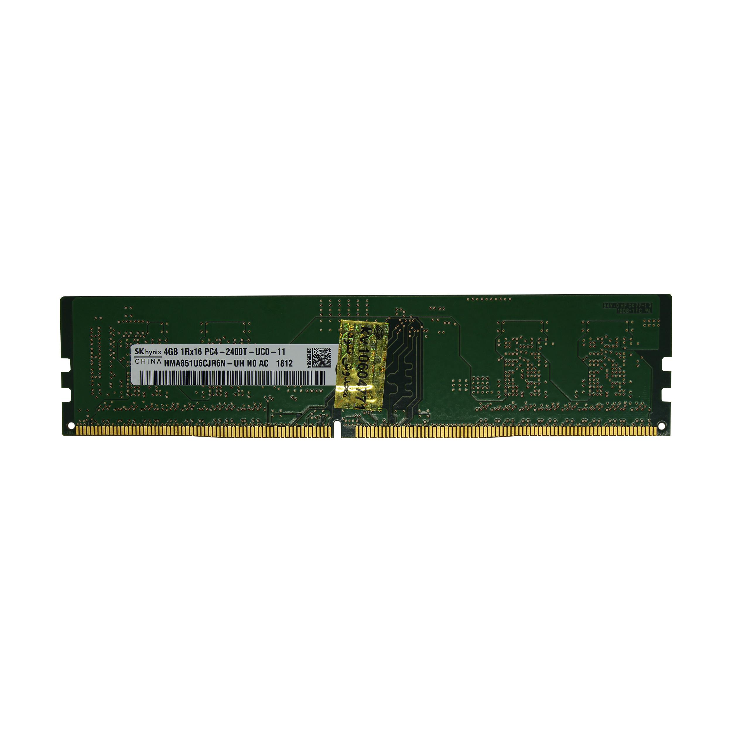 رم دسکتاپ DDR4 تک کاناله 2400 مگاهرتز CL17 اس کی هاینیکس مدل HMA ظرفیت 4 گیگابایت