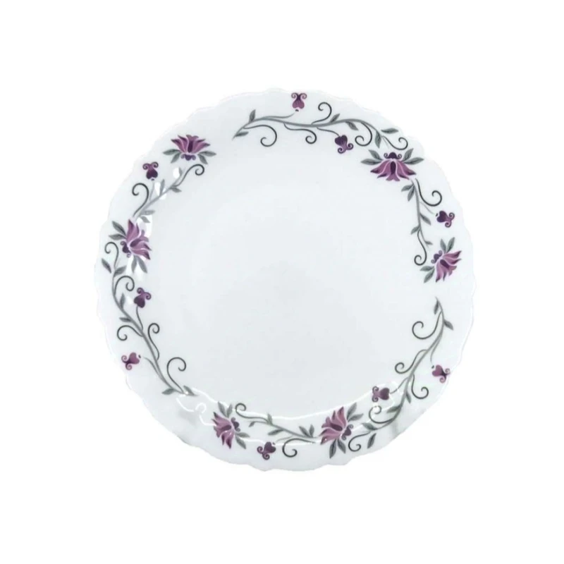 بشقاب میوه خوری مدل لیندا 124بسته 6 عددی