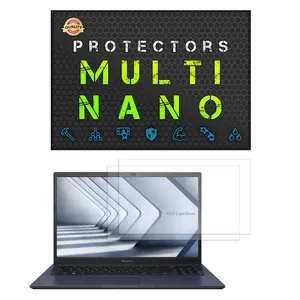 Multi Nano X-S2M Model Anti Reflex Screen Protector For Asus ExpertBook B1 502CVA 15.6 Inch 2023 Laptop Pack Of 2