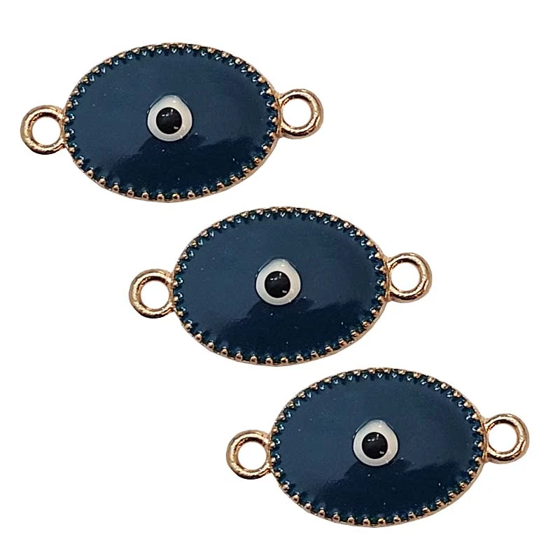 آویز دستبند دخترانه مدل چشم نظر کد 199 بسته 3 عددی