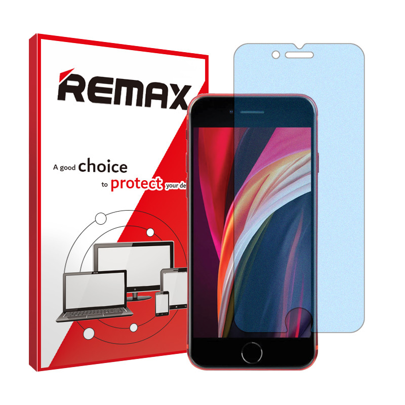 محافظ صفحه نمایش مات ضداشعه آبی ریمکس مدل HyMBLU مناسب برای گوشی موبایل اپل iPhone SE (2020)