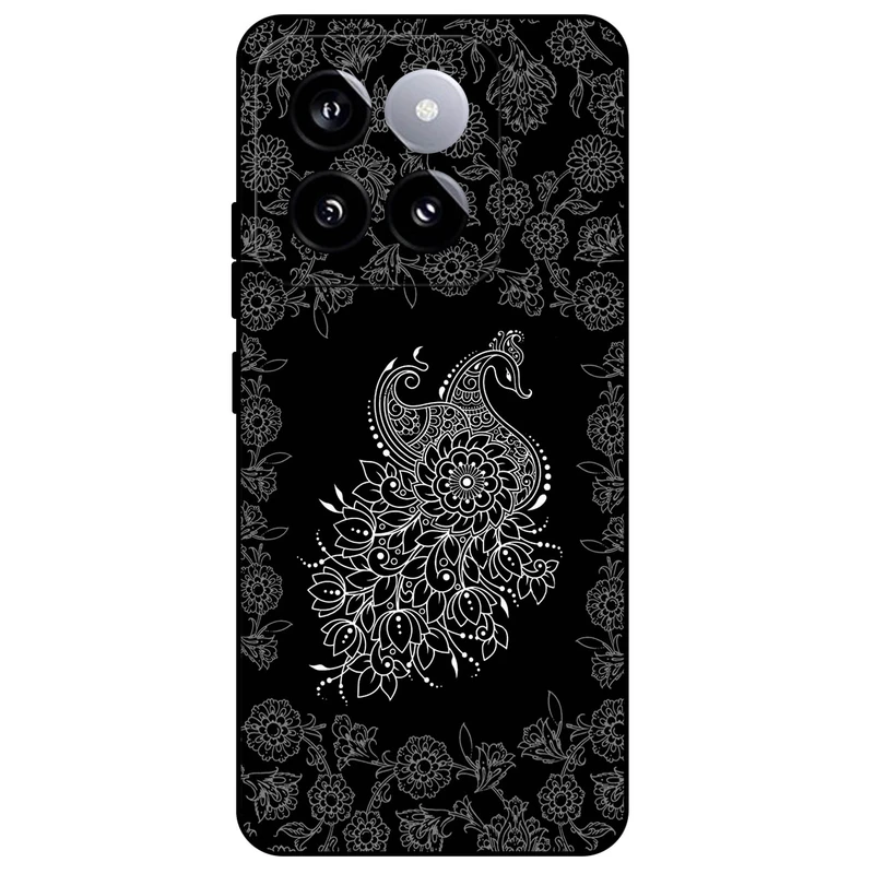 کاور مگافون طرح ققنوس مدل 7425 مناسب برای گوشی موبایل شیائومی 14 Pro