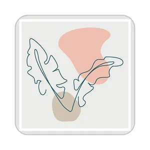 زیر لیوانی کاکتی طرح عاشقانه مدل mp39473