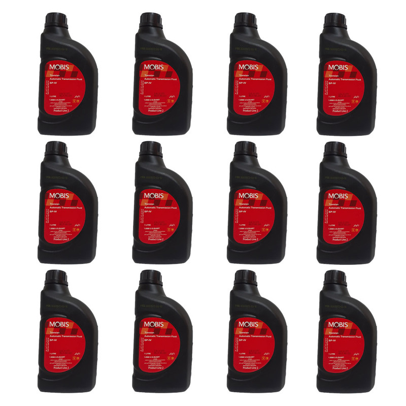 روغن گیربکس خودرو موبیس مدل ATF-IV حجم 1 لیتر بسته 12 عددی