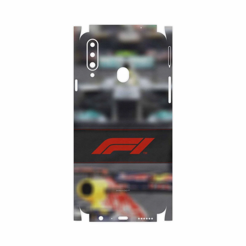 برچسب پوششی ماهوت مدل Formula One-FullSkin مناسب برای گوشی موبایل سامسونگ Galaxy A20s