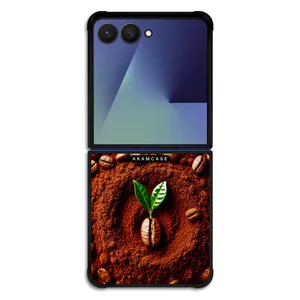 AKAM AMC-WSGZFLIP7-COFFEE-14 Cover For Samsung Galaxy Z Flip 7