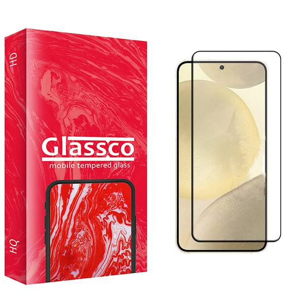 محافظ صفحه نمایش شیشه ای گلس کو مدل CGo1 FullGlue مناسب برای گوشی موبایل سامسونگ Galaxy S24 Plus