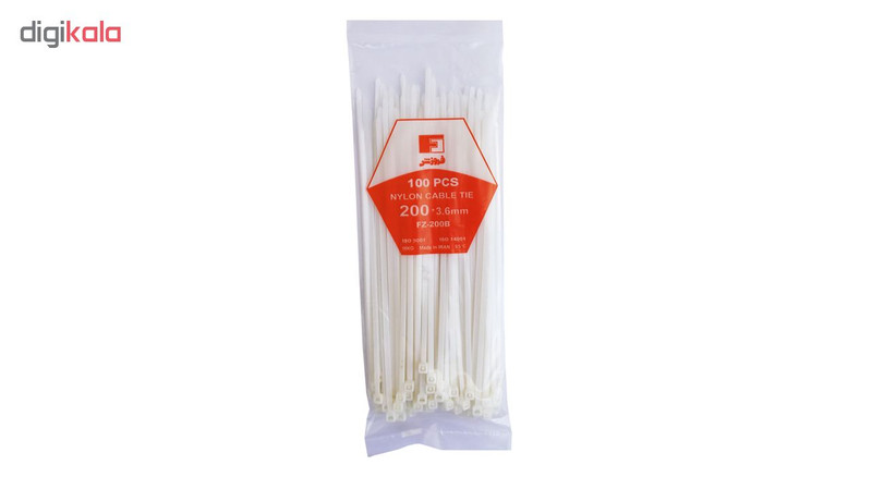 بست کمربندی فروزش مدل F20 سایز 20 سانتی متر بسته 100 عددی