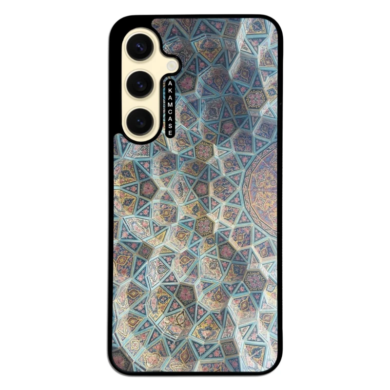 کاور آکام مدل AMC-WSGS24FE-MOSAIC-3 مناسب برای گوشی موبایل سامسونگ Galaxy S24 FE