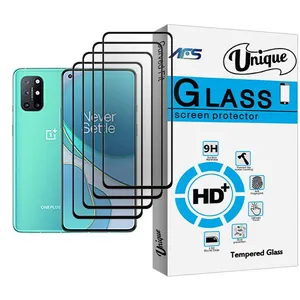 AFS Unique Glass MIX004 Screen Protector For OnePlus 8T Pack Of 4