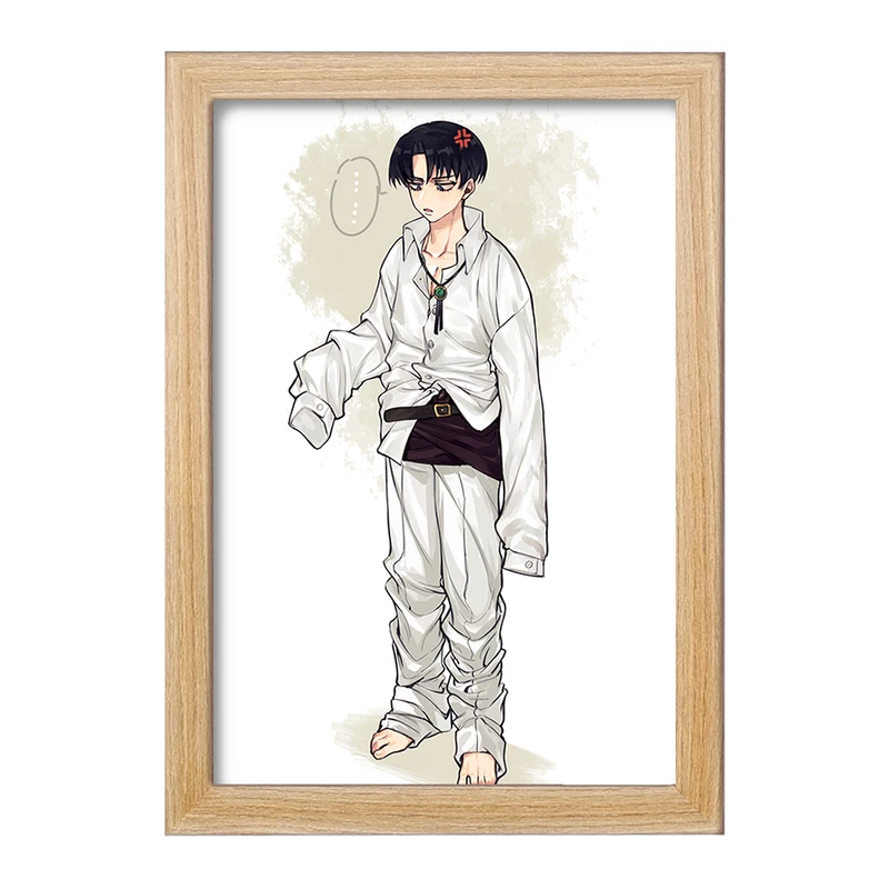 تابلو خندالو مدل لیوای انیمه اتک آن تایتان Attack on Titan  کد 18614