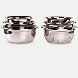 ست آبکش و لگن مدل al303640 مجموعه 6 عددی