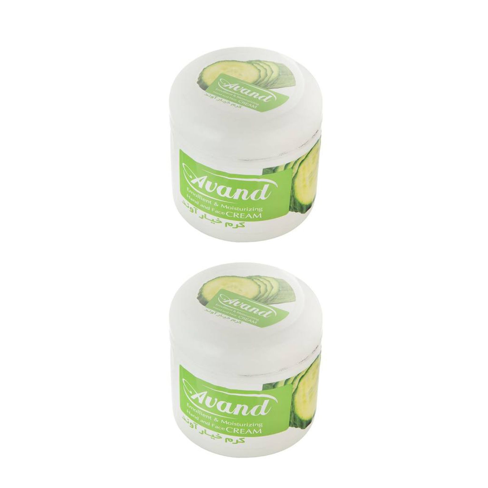 کرم مرطوب کننده آوند مدل Cucumber حجم 200 میلی لیتر بسته 2 عددی -  - 2