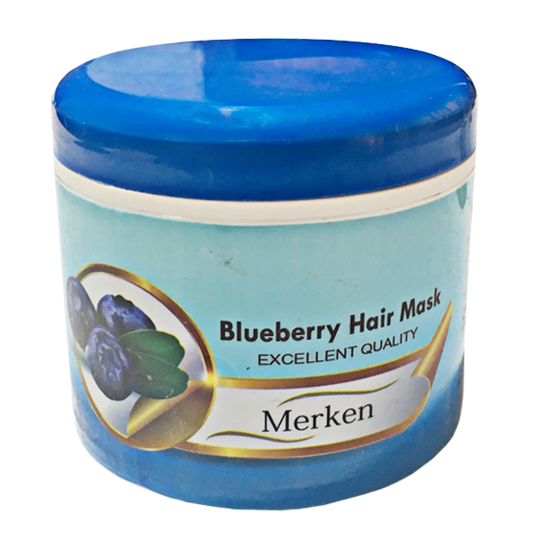 ماسک مو مرکن مدل Blueberry حجم 500 میلی لیتر