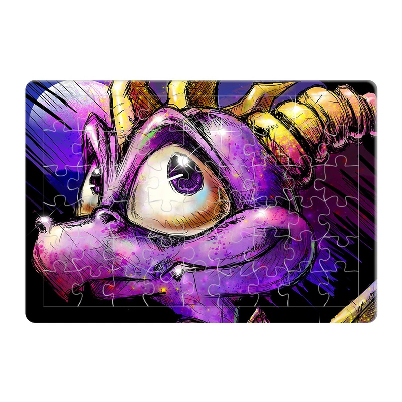 پازل 54 تکه هومرو مدل PL468 طرح انیمیشن اسپایرو