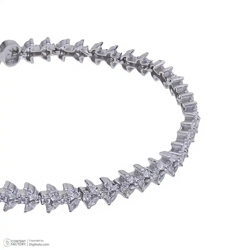 دستبند نقره زنانه جی تی ای سیلور مدل G-01