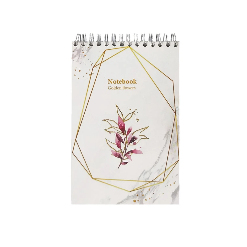 دفتر یادداشت 80 برگ پاپکو مدل FLOWER