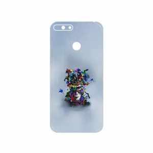 MAHOOT Collage of surreal Portrait of Women 4 Cover Sticker for Huawei Y6 2018