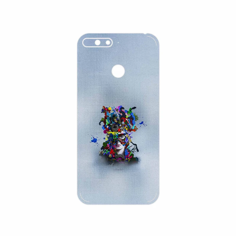 برچسب پوششی ماهوت مدل Collage of surreal Portrait of Women 4 مناسب برای گوشی موبایل هوآوی Y6 2018