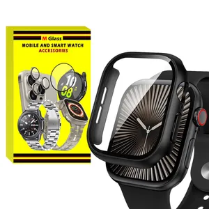 کاور ام‌گلس مدل MG-360 مناسب برای اپل واچ سری 10 سایز 46 میلیمتری به همراه محافظ صفحه نمایش