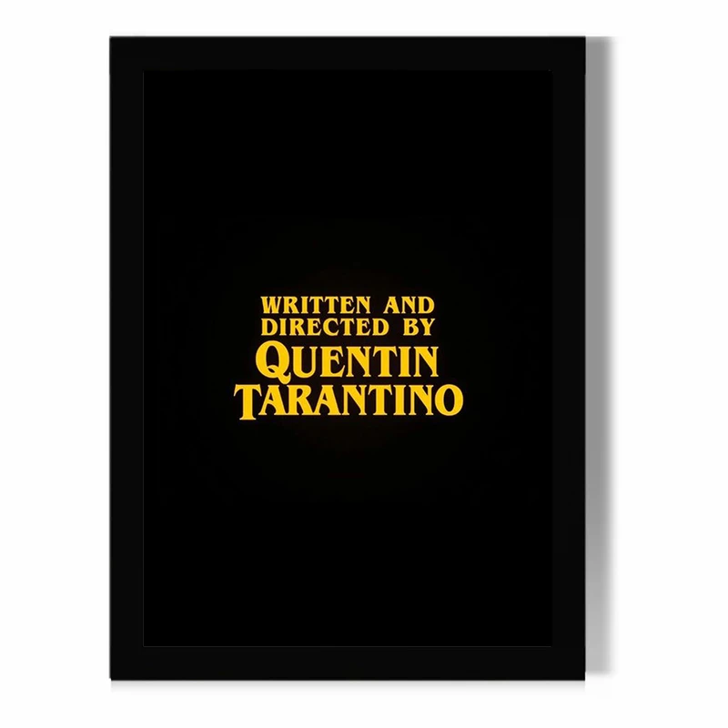 تابلو مدل دیواری طرح کوئِنتین تارانتینو Quentin Tarantino کد FD323