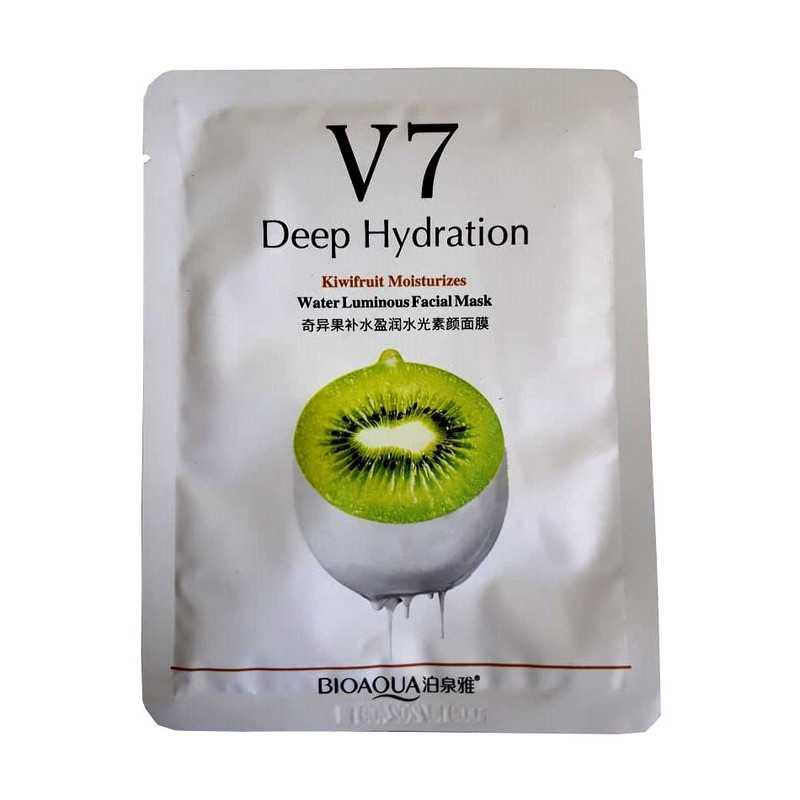 ماسک صورت نقابی بایوآکوا مدل Deep Hydration کد9477 وزن 30 گرم ماسک صورت نقابی بایوآکوا مدل Deep Hydration کد9477 وزن 30 گرم