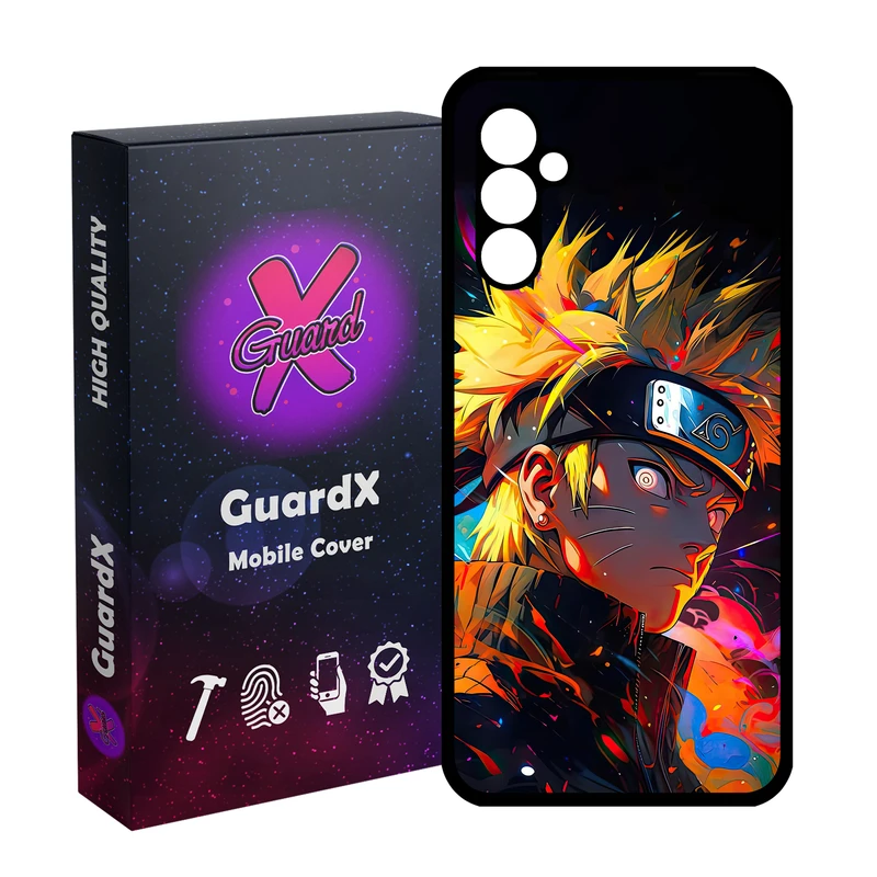 کاور گارد ایکس طرح ناروتو انیمه مدل Glass10689 مناسب برای گوشی موبایل سامسونگ Galaxy A24/A24 4G/M34 5G