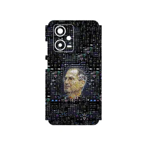 MAHOOT Collage of Steve Jobs 2 Cover Sticker for Xiaomi Redmi Note 12 Pro Plus