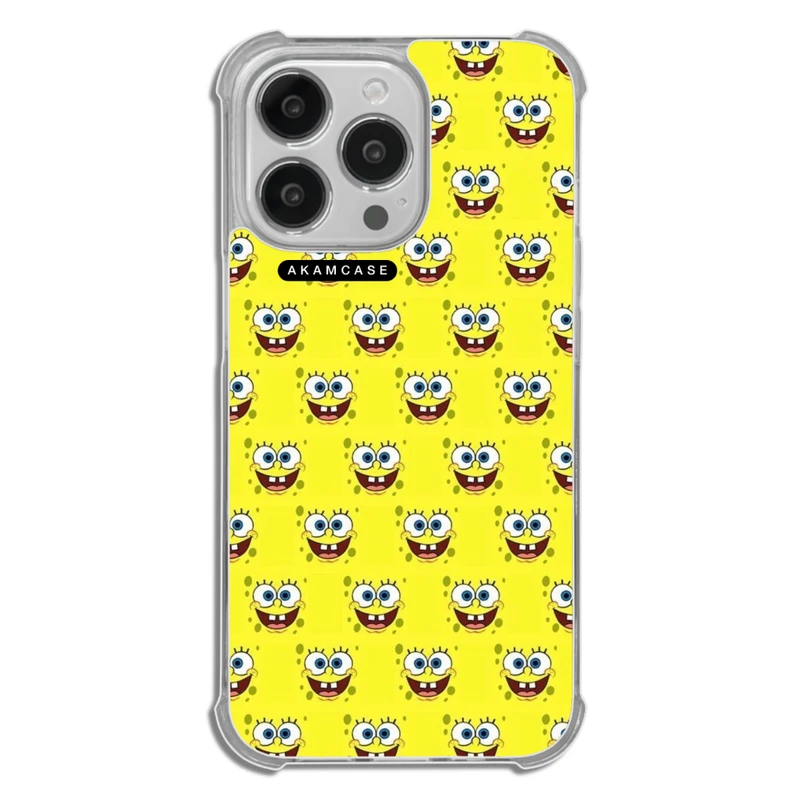 کاور آکام مدل AMC-WTA13PRO-SPONGE BOB12 مناسب برای گوشی موبایل اپل iPhone 13 Pro