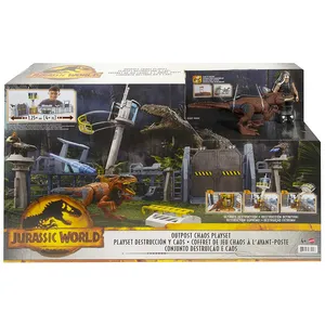 فیگور ماتیل مدل Jurassic World Outpost Chaos Playset