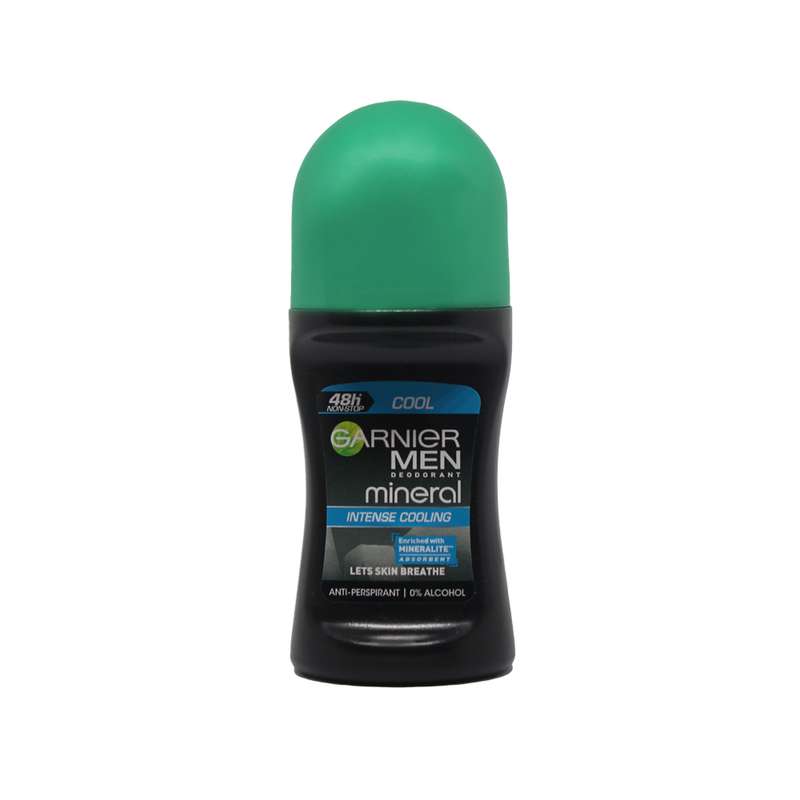 رول ضد تعریق مردانه گارنیه مدل Intense Cooling حجم 50 میلی لیتر رول ضد تعریق مردانه گارنیه مدل Intense Cooling حجم 50 میلی لیتر
