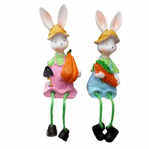 مجسمه طرح خرگوش میوه به دست کد KZN737