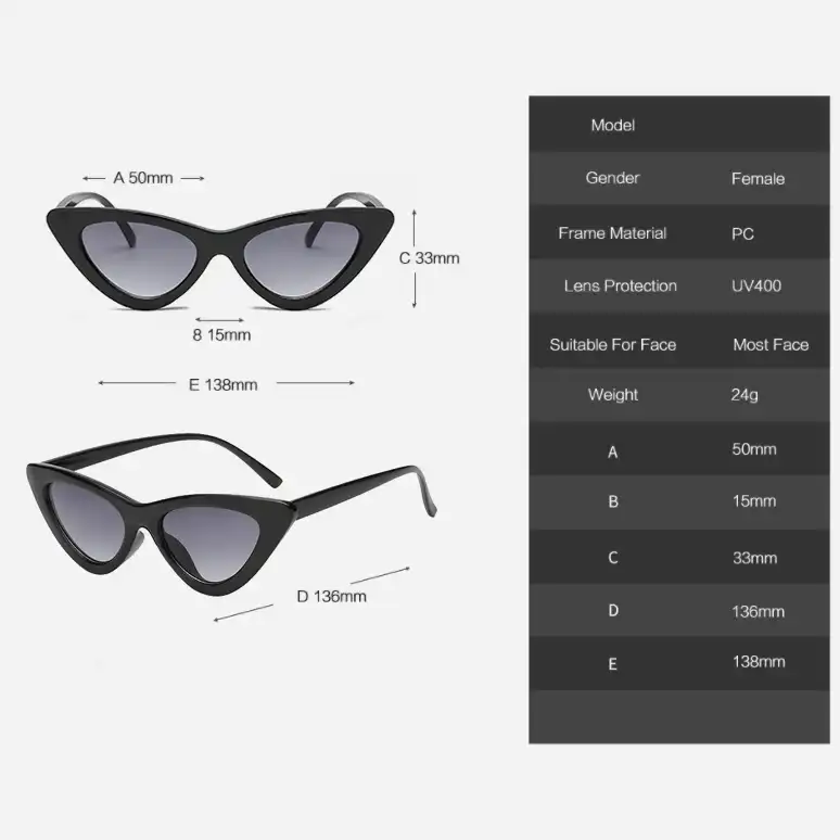 عینک آفتابی زنانه مدل Ash Contrast 17062