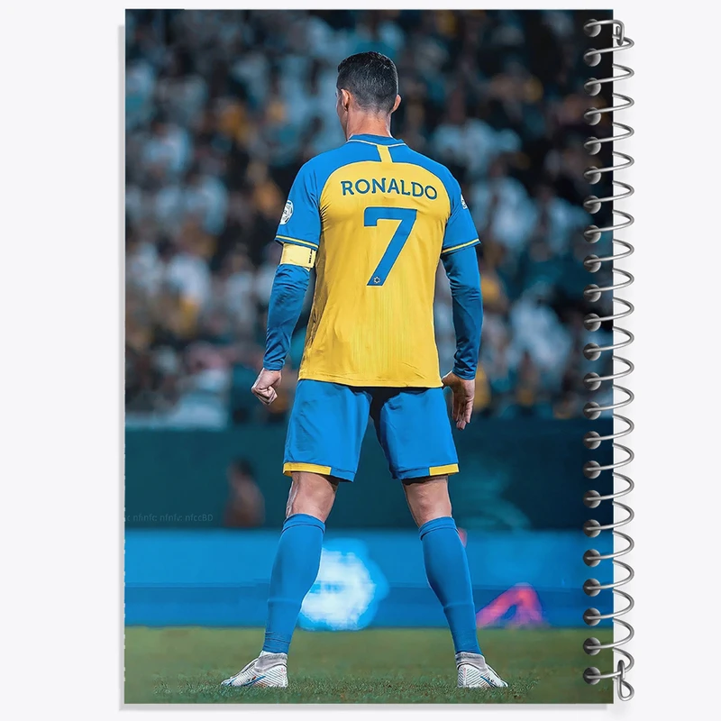 دفتر مشق 50 برگ خندالو طرح کریستیانو رونالدو کد 36402