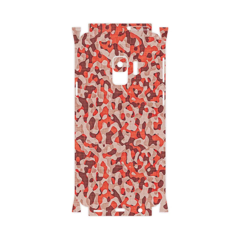 برچسب پوششی ماهوت مدل Red Infantry Army-FullSkin مناسب برای گوشی موبایل سامسونگ Galaxy S9
