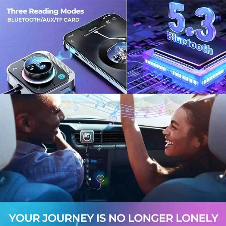 عکس شماره 9 : پخش کننده اف ام خودرو و شارژر فندکی جوی روم مدل jr-cl18