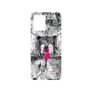 MAHOOT Collage of Catwalk Bridge Cover Sticker for Oppo Reno 8 4G