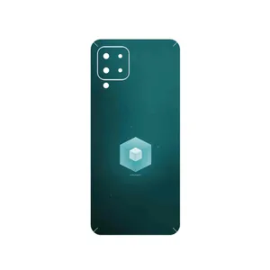 MAHOOT Minimal Cube icon Cover Sticker for Samsung Galaxy M22