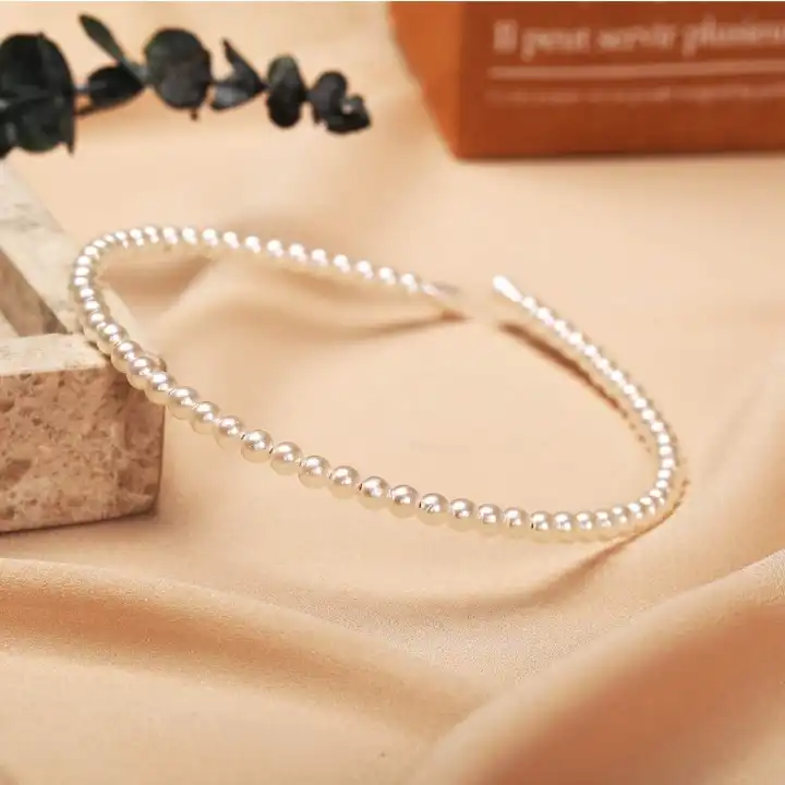 تل مو زنانه مدل مرواریدی سنگی