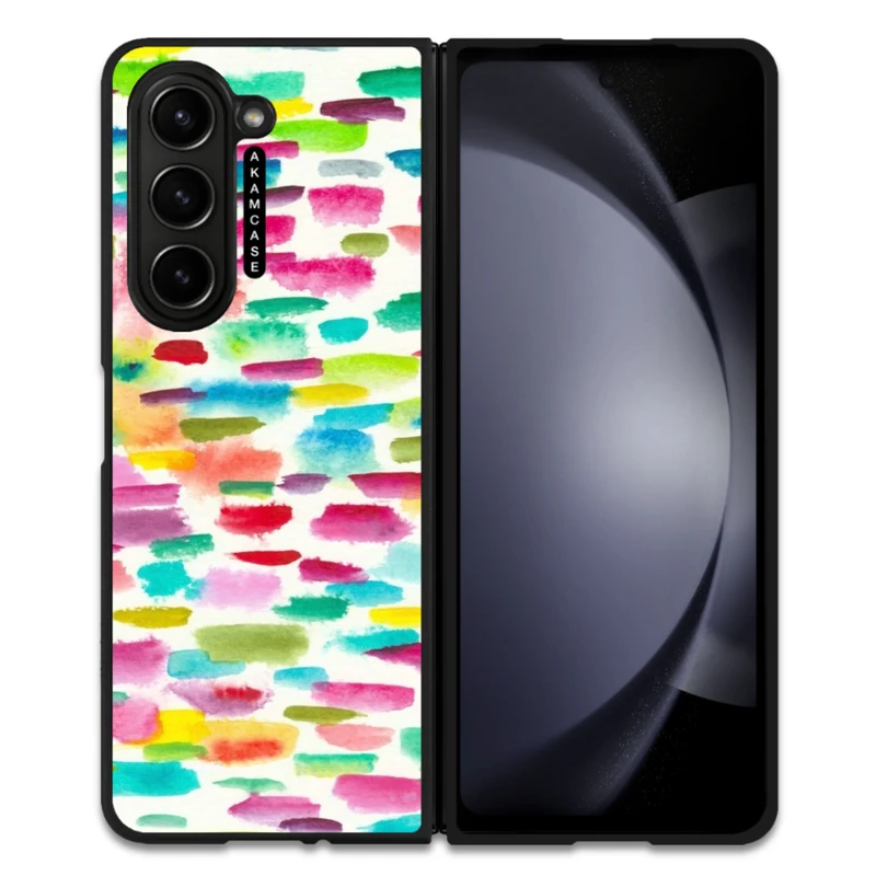 کاور آکام مدل AMC-WSGZFOLD5-WATER COLOR-4 مناسب برای گوشی موبایل سامسونگ Galaxy Z Fold 5