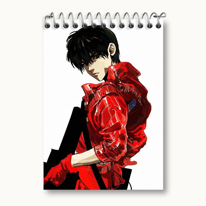 دفتر یادداشت 50 برگ خندالو مدل کاندا انیمه آکیرا کد 33355