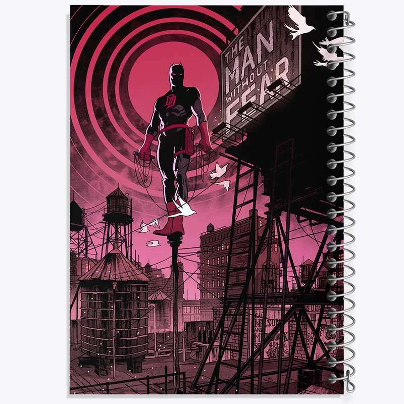 دفتر شطرنجی 50 برگ خندالو طرح مرد عنکبوتی (Spider Man) کد N4250